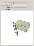 Orthogonal Projection of a Rectangular Solid