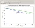 Pressure Drop in a Packed Bed Reactor (PBR) Using the Ergun Equation