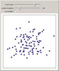 Random Walk and Diffusion of Many Independent Particles: An Agent-Based Simulation