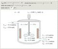 Reaction in an Isothermal Continuous Stirred-Tank Reactor (CSTR)