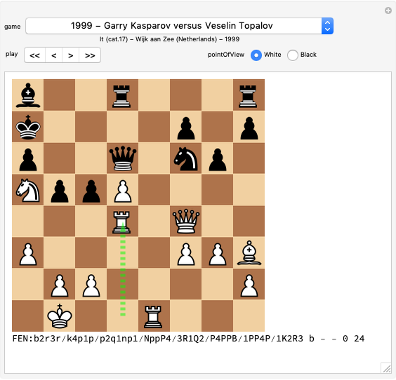 GARRY KASPAROV'S GREATEST CHESS GAMES, Game 2 