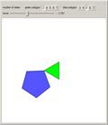 Rolling a Polygon on Another Polygon