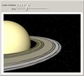 Saturn's Rings and the Cantor Set