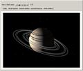 Saturn's Seasonal Sundial