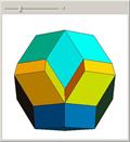 Some Exercises with Golden Rhombic Solids