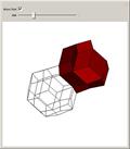 Space Filling with Two Kinds of Triacontahedra