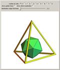 Towers of Icosahedra in a Tetrahedron