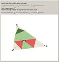 Triangle Interior Angle Sum by Paper Folding