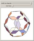Two Stellations of the Rhombic Triacontahedron