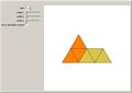 Two Ways of Folding a Sphinx into a Triangular Dipyramid